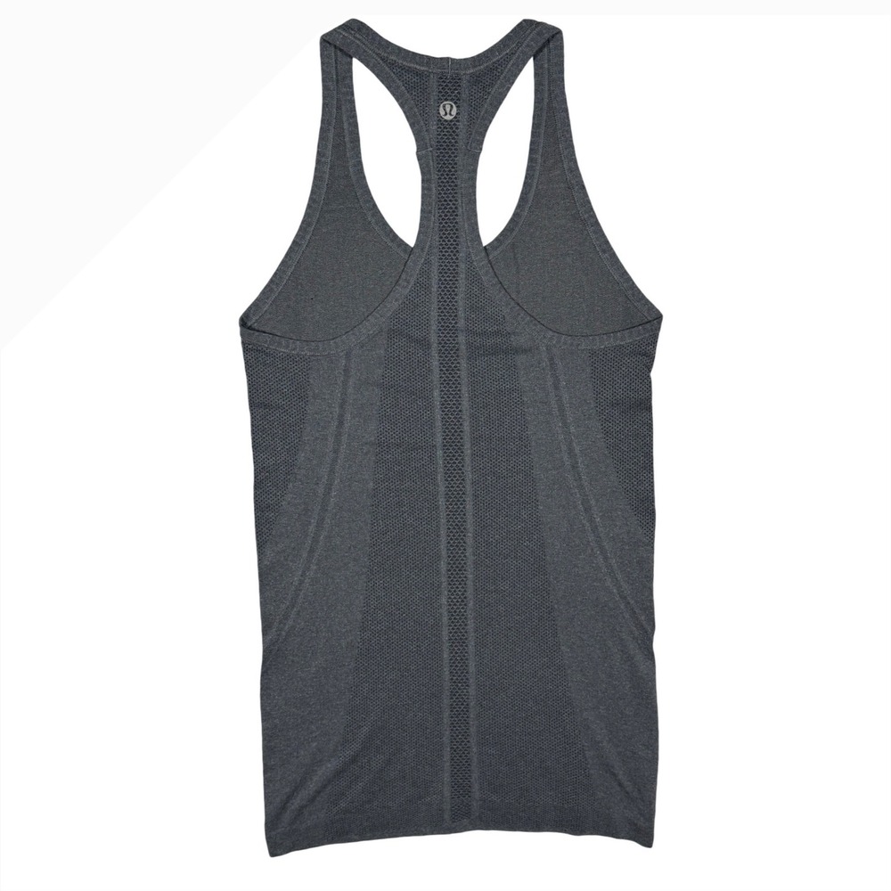 LULULEMON Swiftly Tech Racerback Tank, Gray, Size 4 - Picture 3 of 5